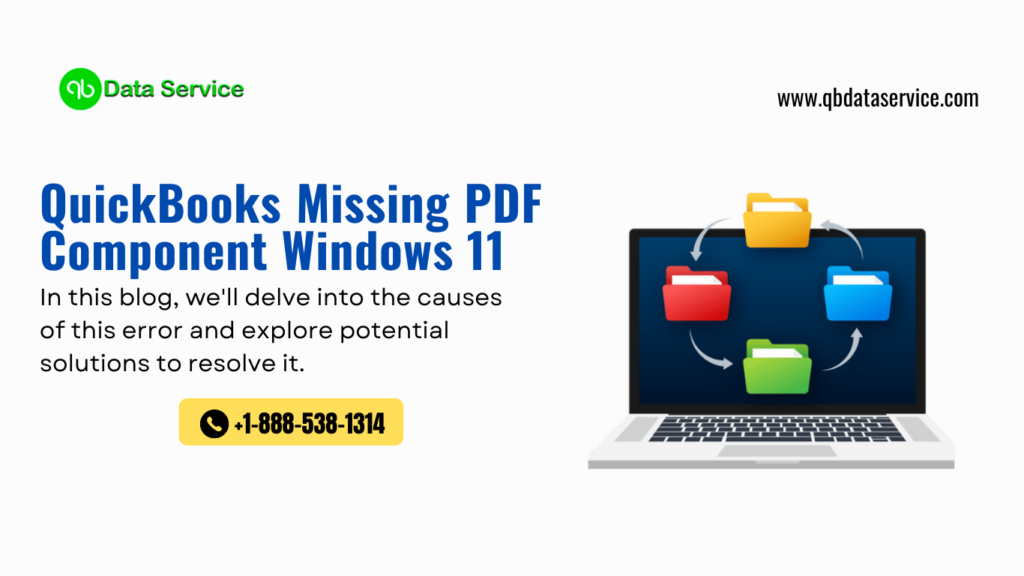 quickbooks missing pdf component