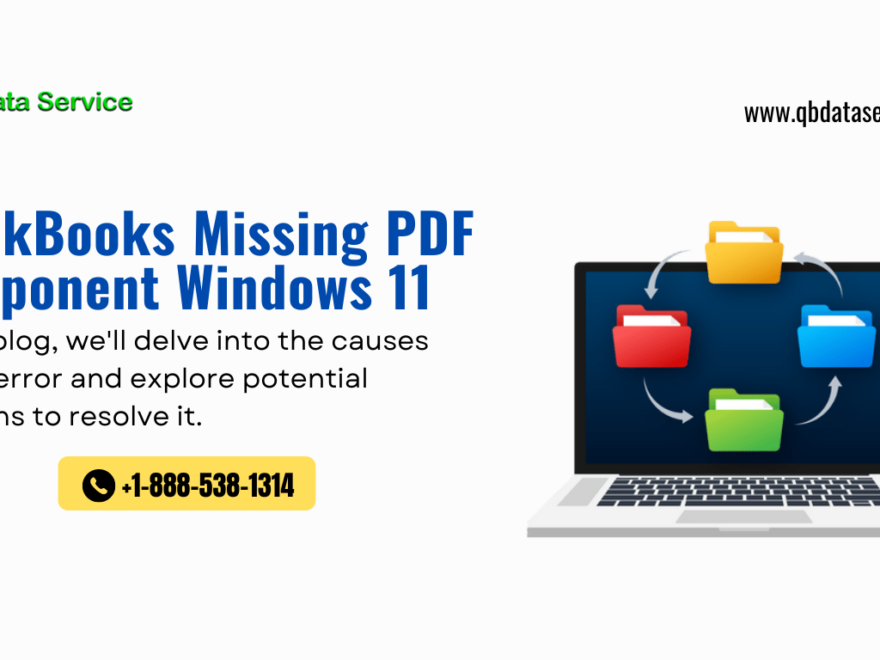 quickbooks missing pdf component