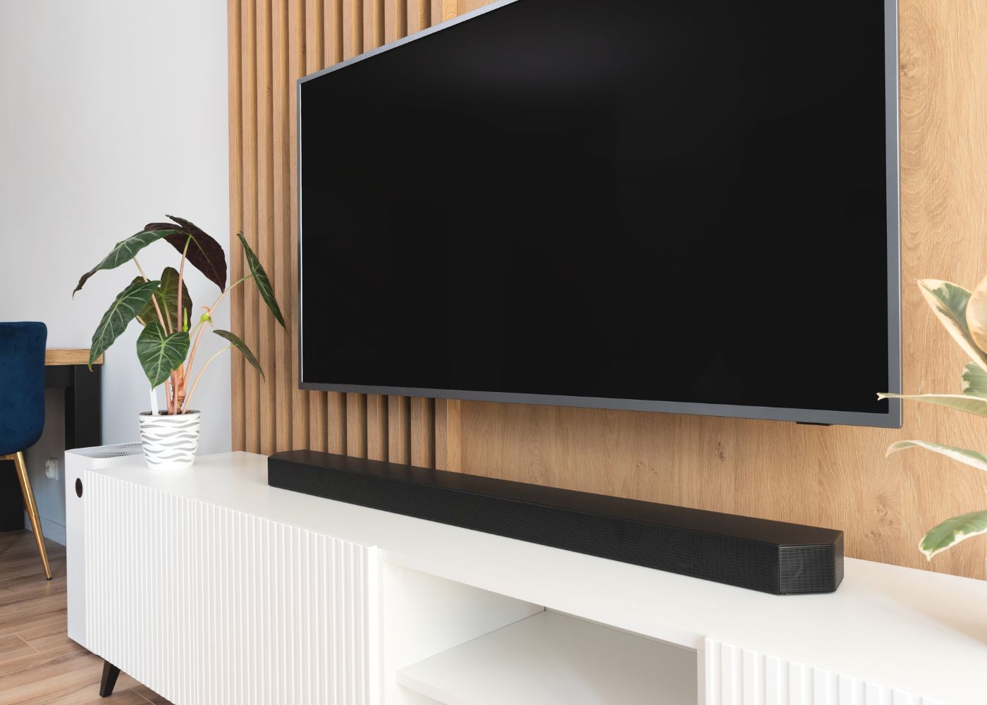 TV and Soundbar Securely