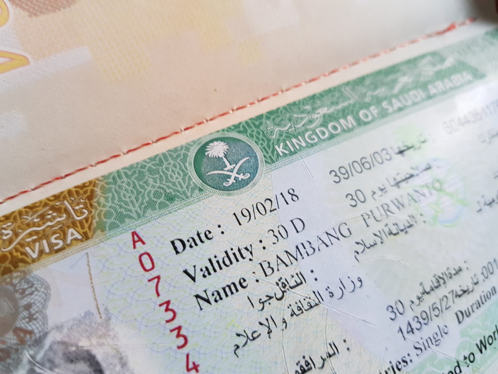 Saudi visa