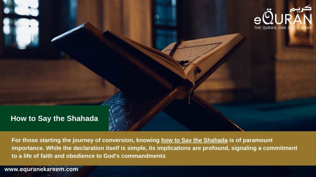 learn How to Say the Shahada.