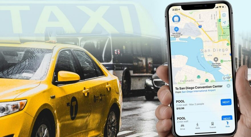 taxi booking app development