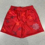 Bape-x-Eric-Emanuel-Red-Shorts