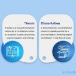 Dissertation vs Thesis: A Detailed Comparison Between 2 Terms