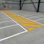 Warehouse line marking