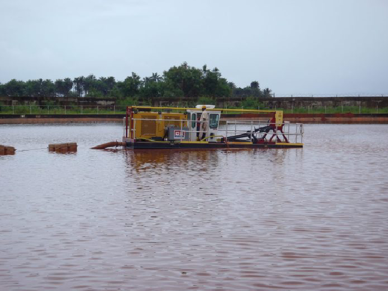 mine tailings dredge