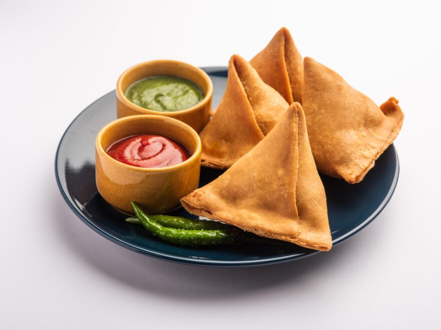 Samosa in Canada by shana foods