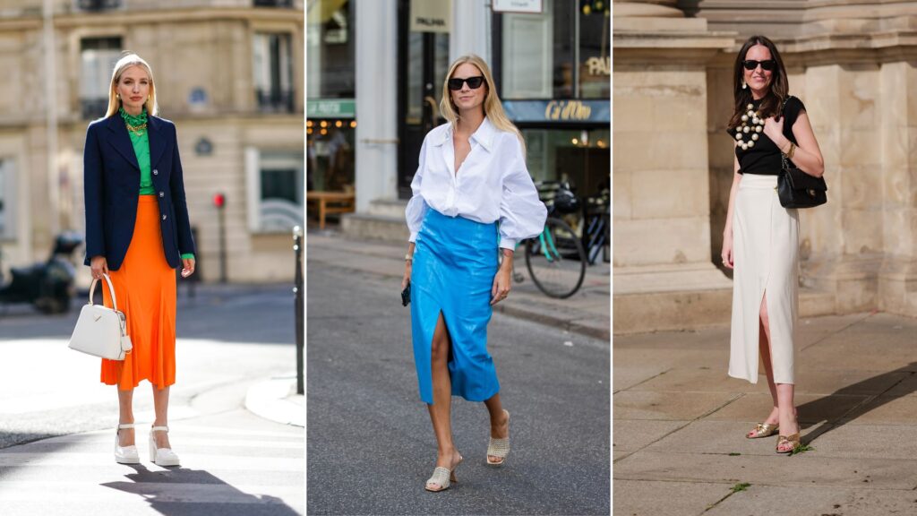 Seasonal Style: Silk Skirt Outfit Ideas for Spring, Summer, Fall & Winter