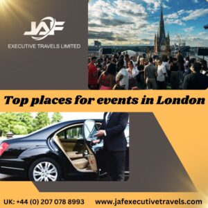 Top places for events in London