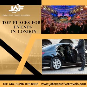 Top places for events in London