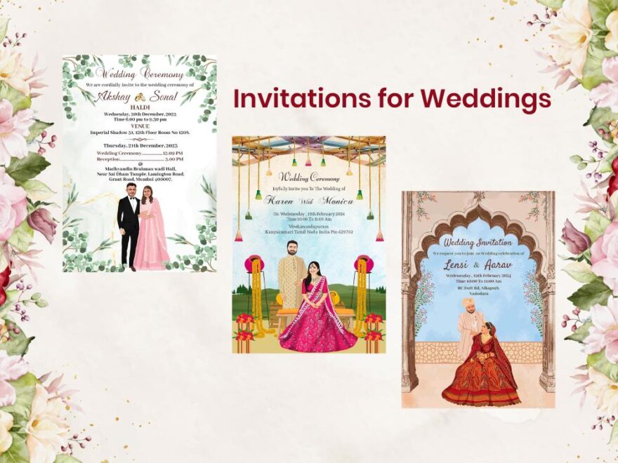 wedding invite message for friends