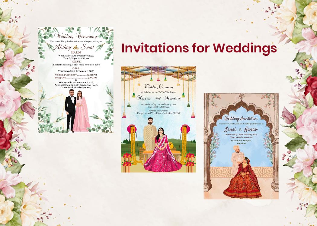 wedding invite message for friends