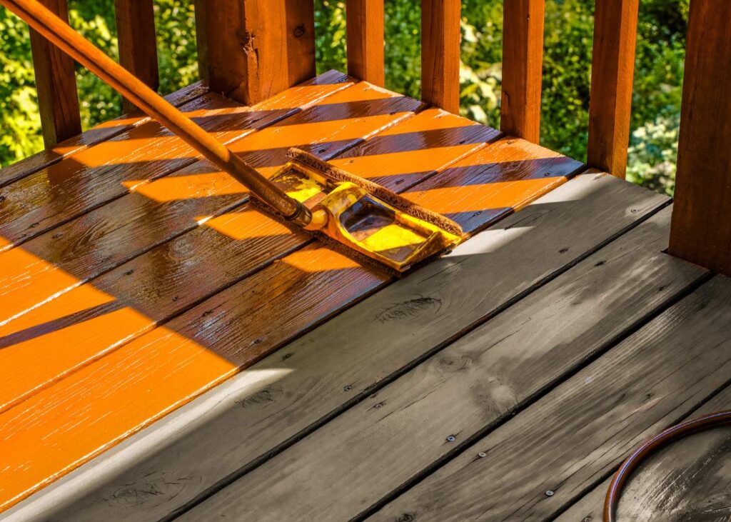 deck painting