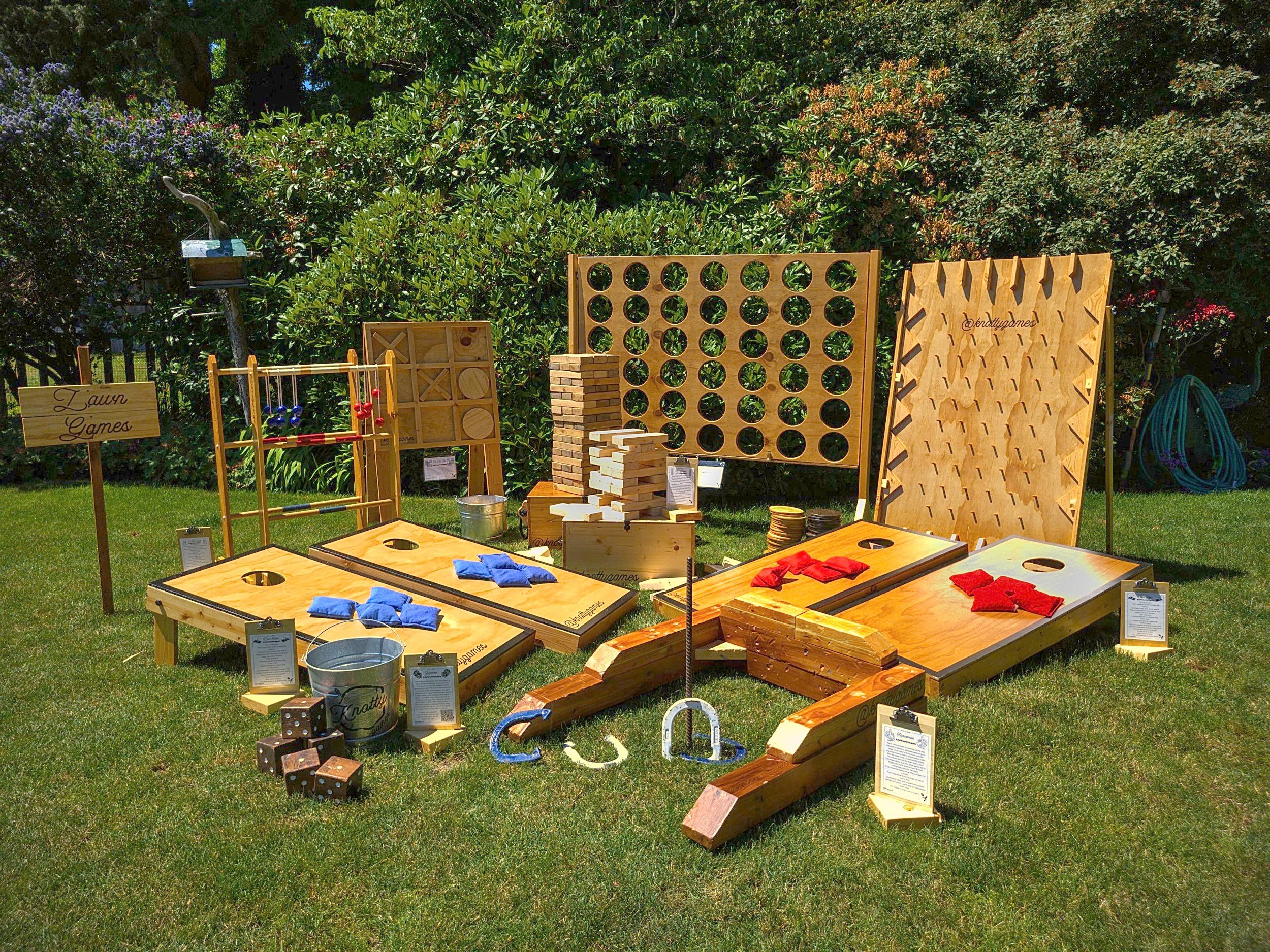 outdoor party game rentals