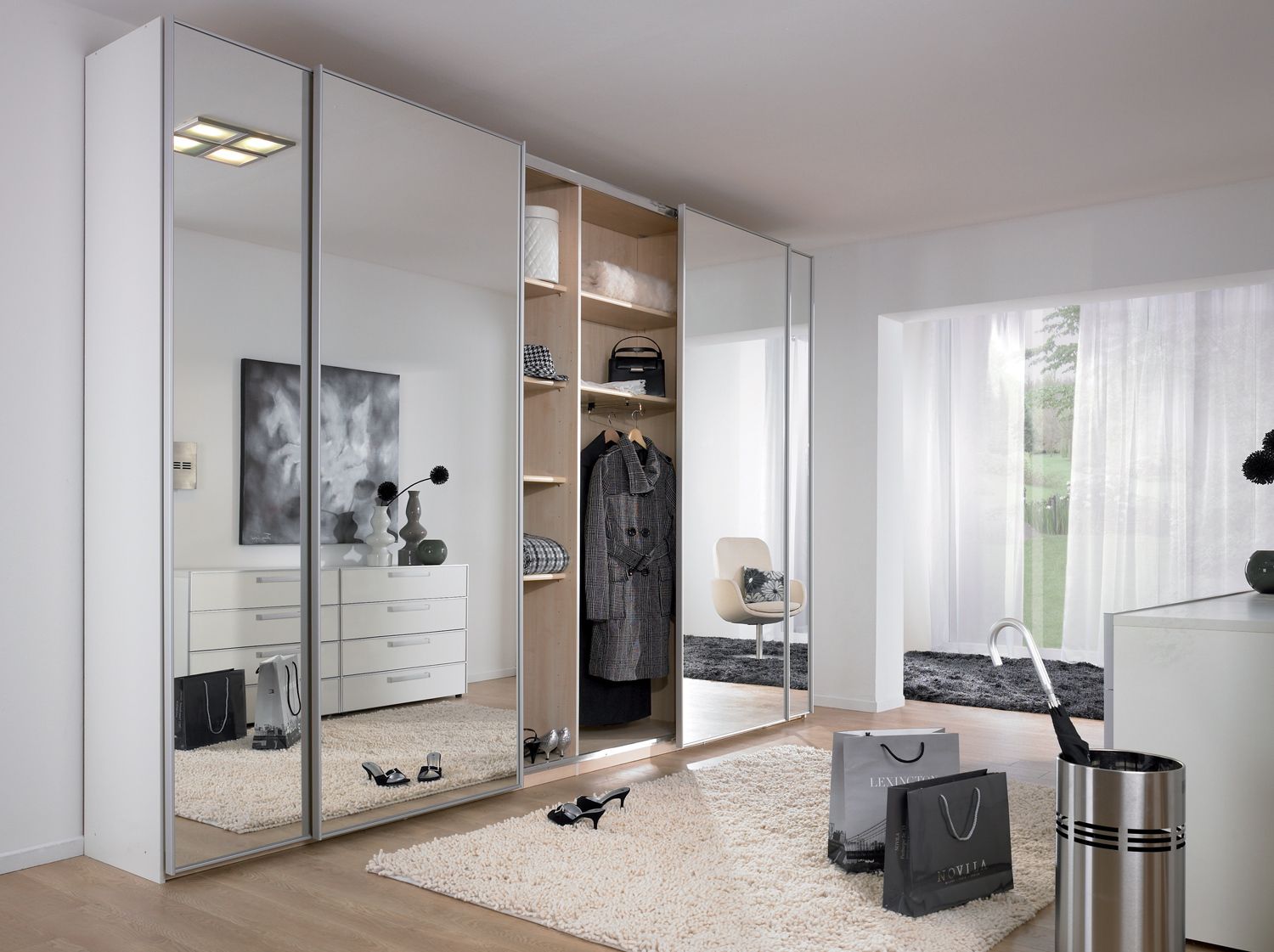 sliding mirror wardrobes