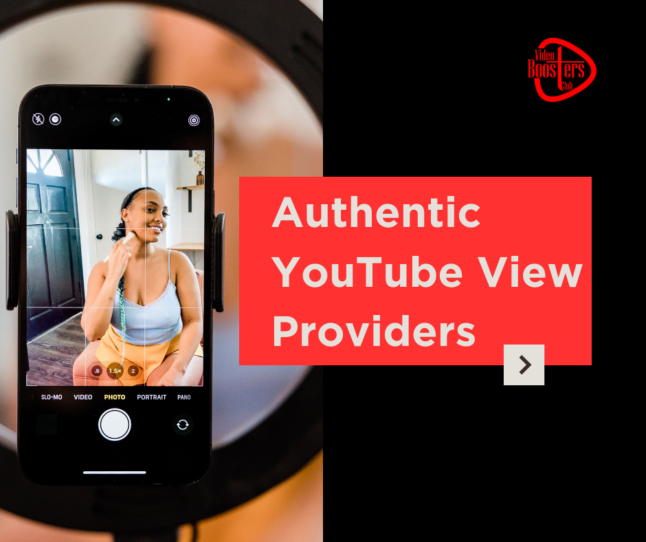 Authentic YouTube view providers