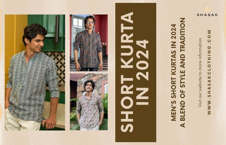 Mens Short Kurtas in 2024 A Blend of Style and Tradition