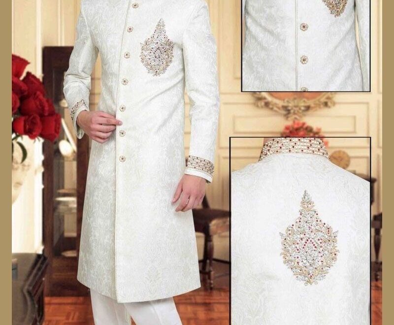 best white sherwani style