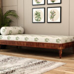 divan bed wooden street