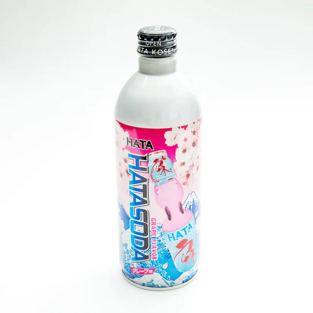 grape ramune soda