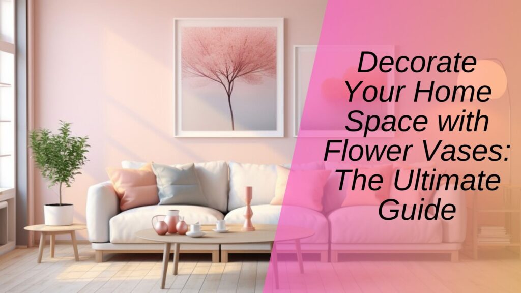 Decorate Your Home Space with Flower Vases The Ultimate Guide