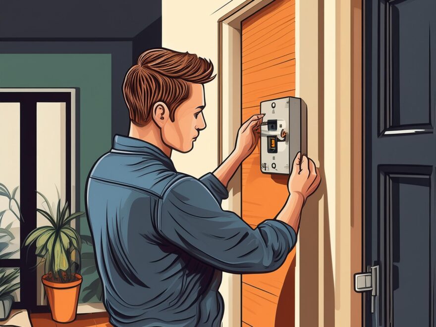 how to install simplisafe entry sensor like a pro