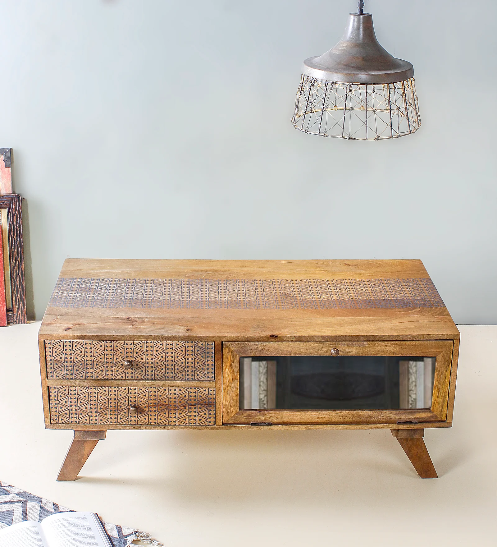 Maple Hand Painted Coffee Table