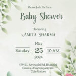 baby shower invitations boy