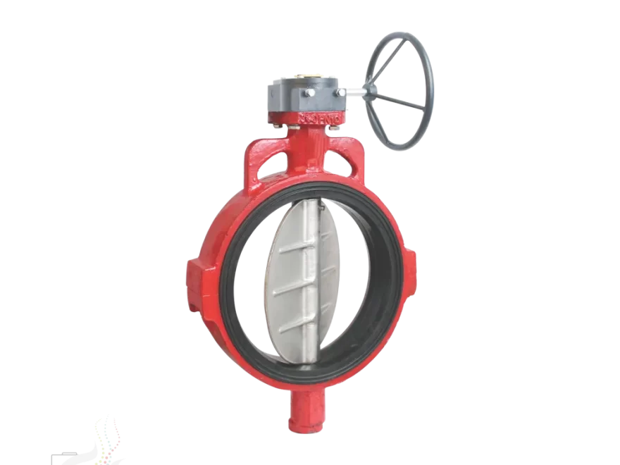 2 PIECE DESIGN REPLACEABLE MUFFLER BUTTERFLY VALVE “SLURRY APPLICATION”