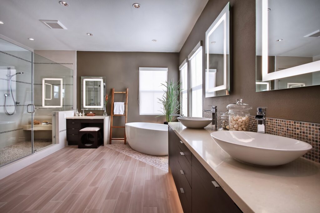 Bathroom renovation in Surrey