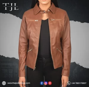 Leather Jacket Brown