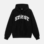 Stüssy Block Sport Pigment Dyed Hoodie Herren Schwarz