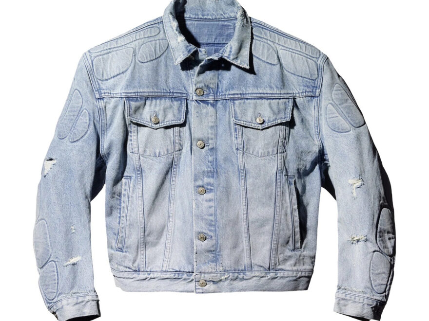 Yeezy-Gap-Padded-Denim-Jacket-–-Blue