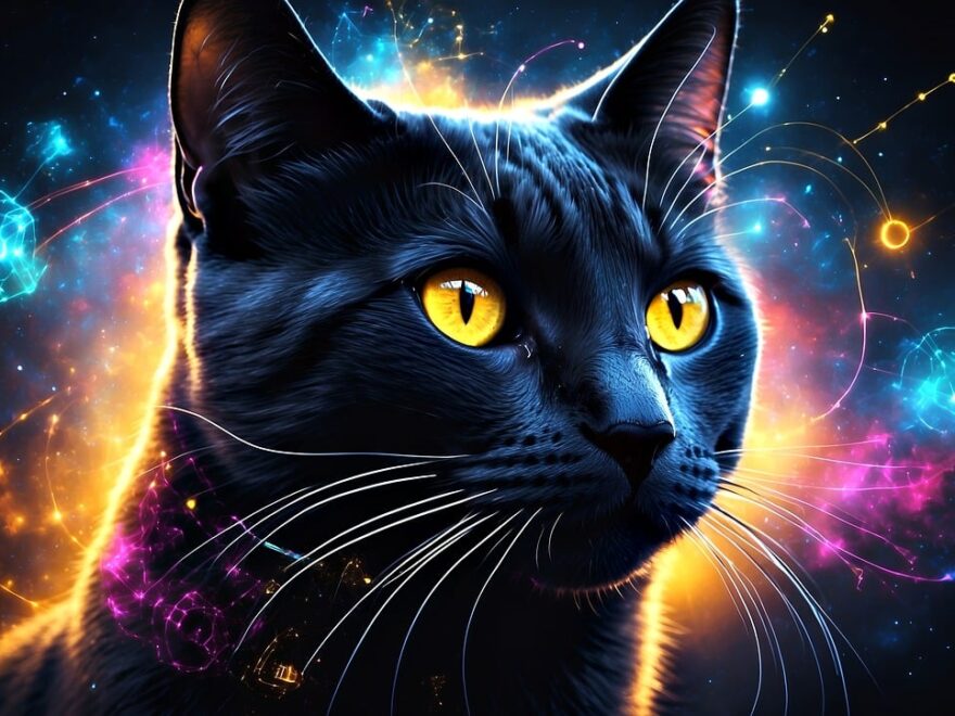 black cat personality traits in human