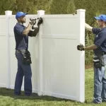 best vinyl fence installation