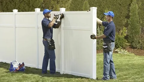 best vinyl fence installation