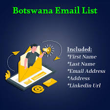 Boosting Your Campaigns with a Botswana Email List