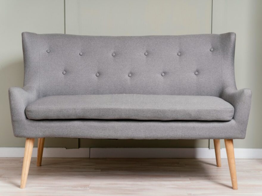 Grey Fabric Sofa