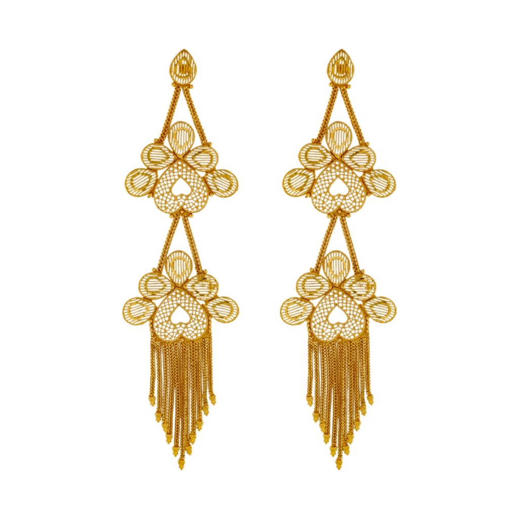 indian statement earrings