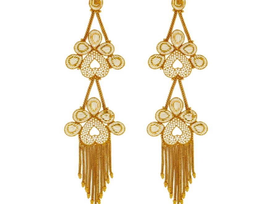 indian statement earrings