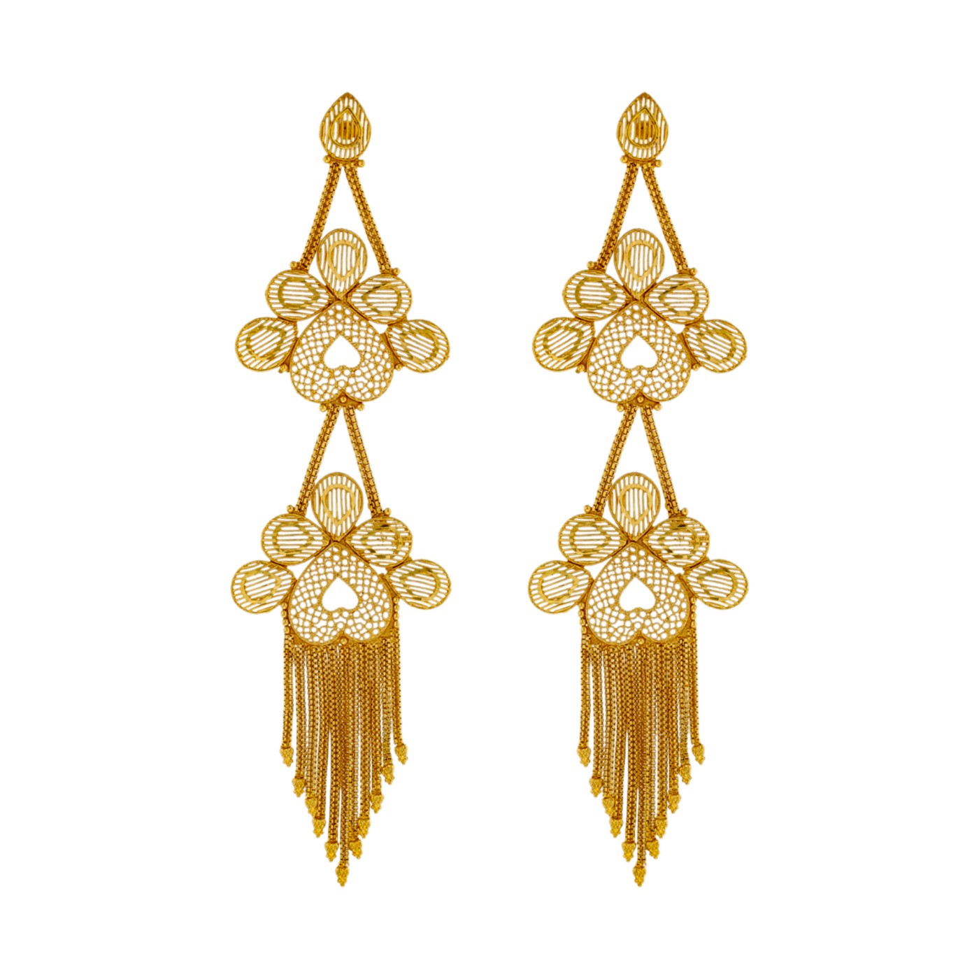 indian statement earrings