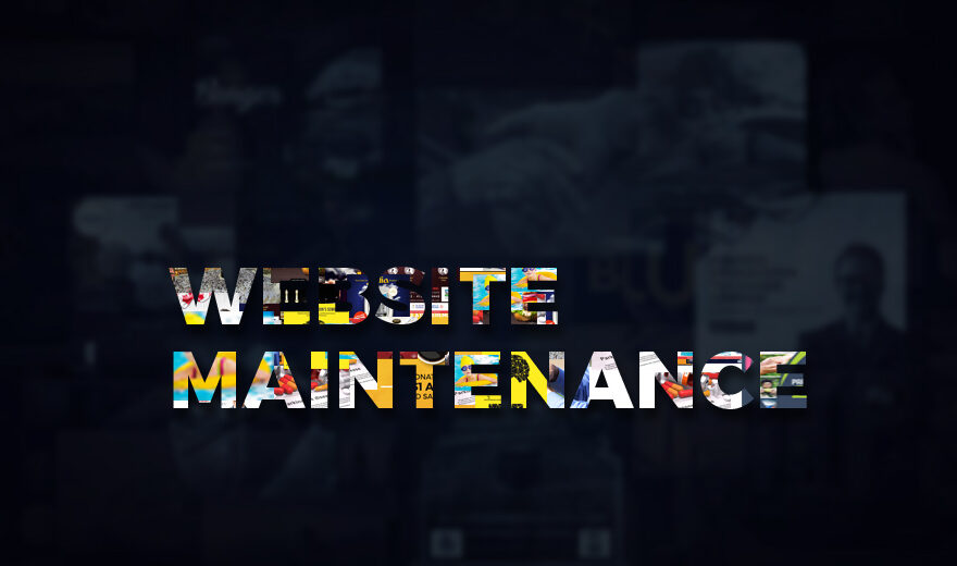 website maintenance packages