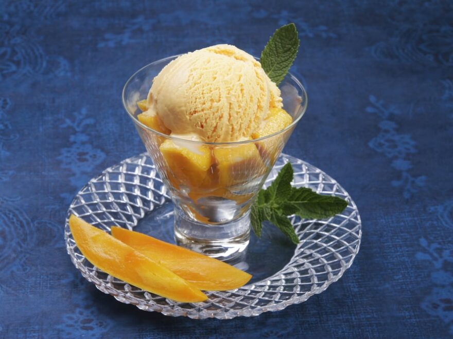 mango ice cream in Ontario Canada