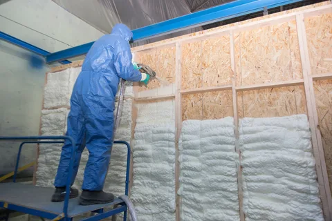 open cell foam insulation installation