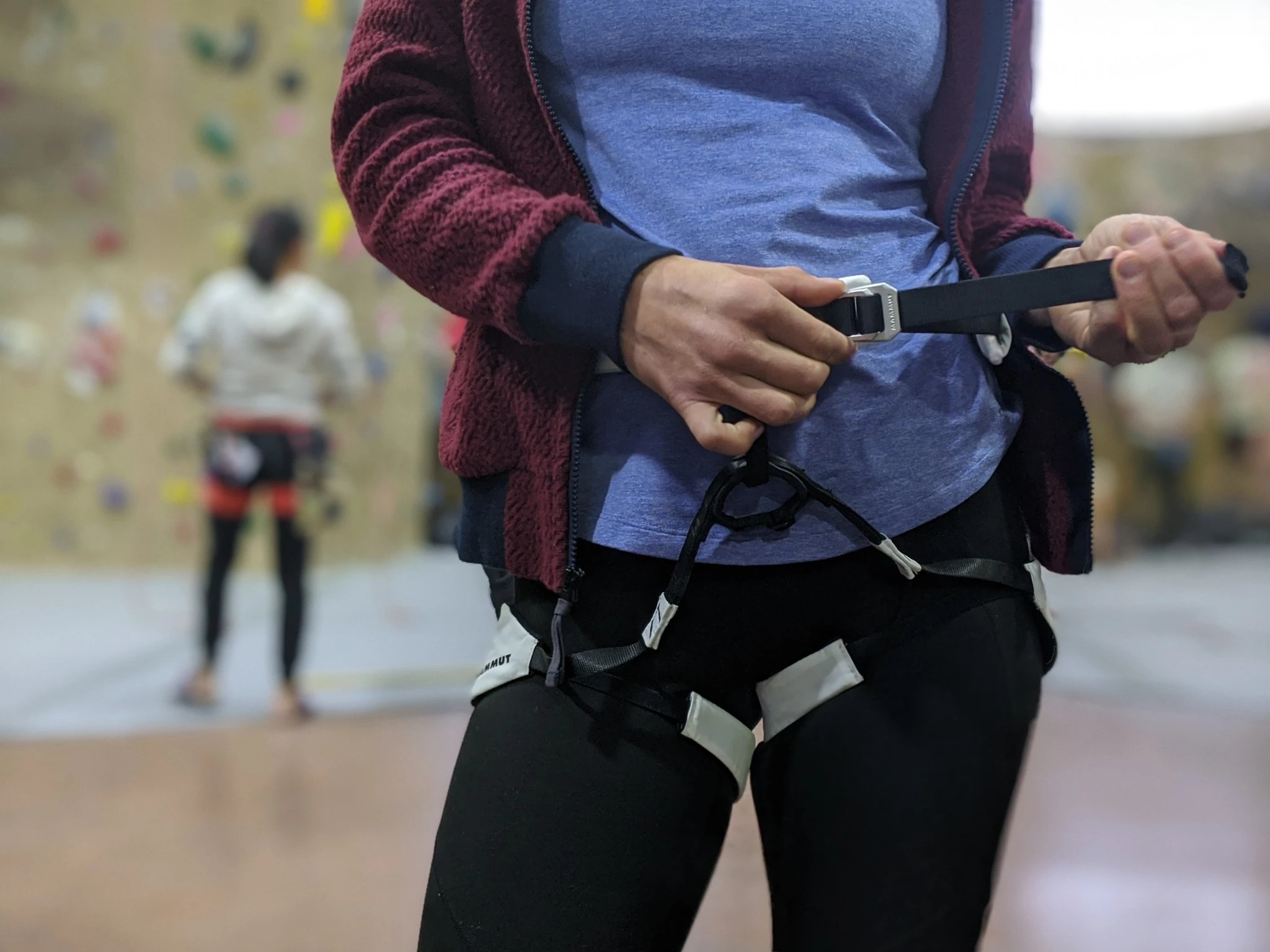 rock climbing harness