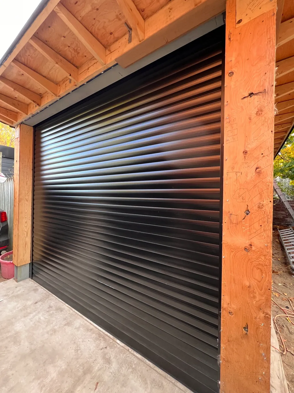 Roll-up garage doors