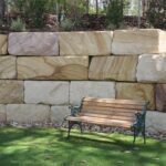 sandstone blocks