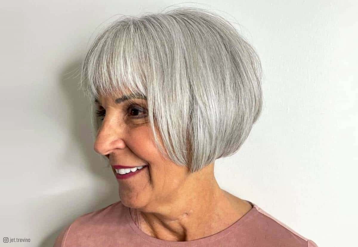 a bob wig style