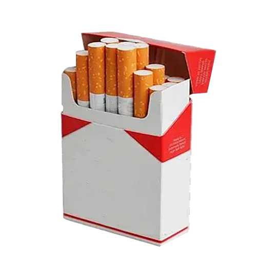 blank cigarette boxes