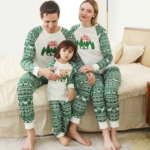 Christmas PJs family